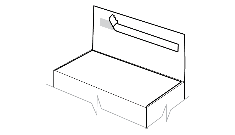 Klebestreifen