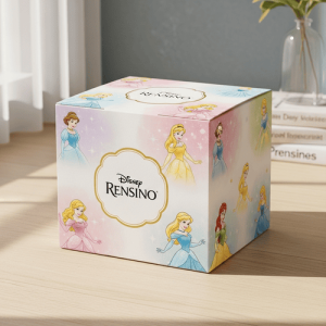 ディズニープリンセスデザインのカラフルな印刷ギフトボックス、小売およびギフト包装用にカスタマイズ可能