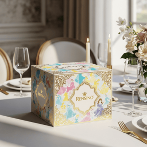 Colorful Gift Box with Elegant Pattern, Suitable for Various Packaging Needs