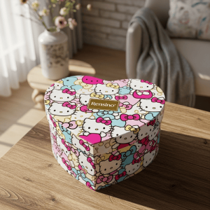 Colorful Hello Kitty Pattern Gift Box with Rigid Structure, Suitable for Retail and Gift Packaging, Custom Design Available