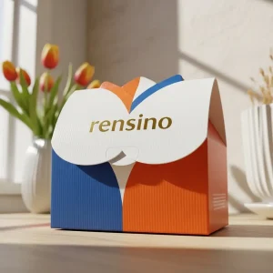 Colorful Paper Gift Box with Butterfly Design, Suitable for Gift, Retail, or Display, Customizable by Our Factory