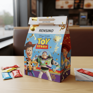 Caixa de Papel Colorida para Presentes com Design de Toy Story, Impressão Personalizada Disponível