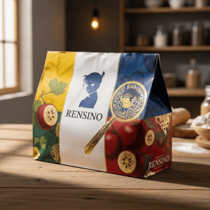 Saco de Presente de Papel Colorido com Padrão Artístico, Adequado para Embalagem de Varejo e Presente por Fabricante Profissional de Embalagem de Papel