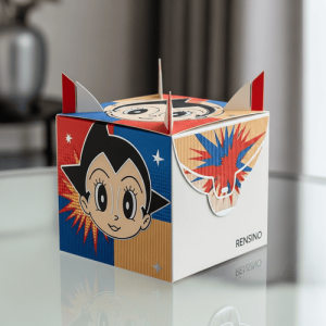 Colorful Cartoon Character Gift Box with Creative Design, Suitable for Retail and Gift Packaging
