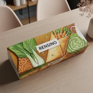 野菜のイラスト付きカラフルな紙箱、ギフトまたは小売包装に適しており、カスタム紙包装ソリューションを専門とする工場