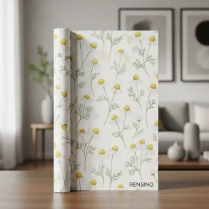 White Paper Gift Box with Daisy Pattern, Suitable for Various Packaging Needs, Factory with R&D and Customization Capabilities