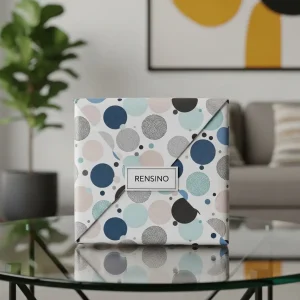 Bunte Punktmuster-Papiergeschenkbox, geeignet für verschiedene Geschenk- und Einzelhandelsverpackungen, anpassbares Design von unserer Fabrik