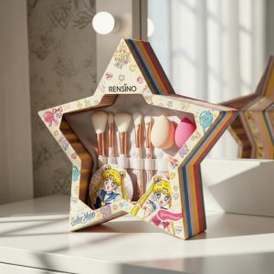 Scatola regalo a forma di stella con motivo Sailor Moon, design personalizzato disponibile