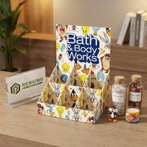 Cartoon Characters Paper Display Box with Custom Printing, Suitable for Retail and Gift Packaging