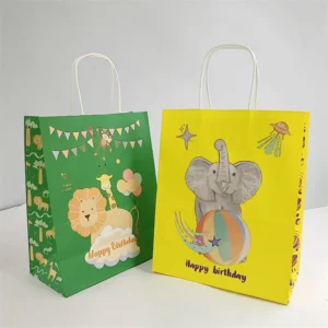 22*11*27cm Carton Paper Gift Shopping Bag with Custom Logo