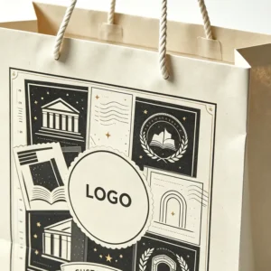 Archive Design Kraft Paper Document Packaging Bag for Student Thesis and Office Paper