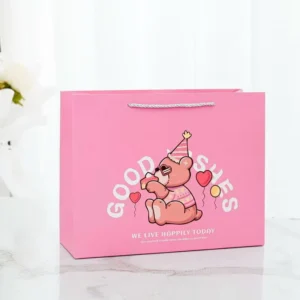 Art Paper Gift Shopping Bags with Customized Handles, Recyclable, for Clothing, Shoes, and Socks