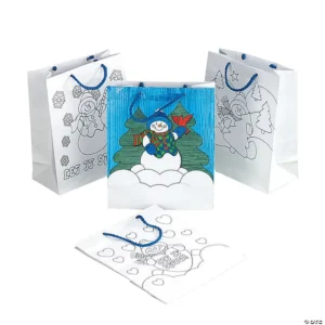 Black Matte Thick Paper Shopping Gift Bags with Handle and Custom Logo Printing