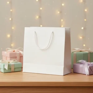 Christmas and Wedding Custom Paper Gift Bags for Party and Business Gift Packaging