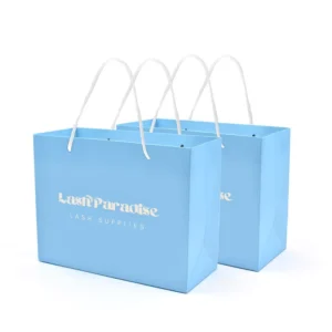 Custom Art Paper Bags and Paper Boxes for Jewelry and Wedding Gift Packaging with Printed Logo