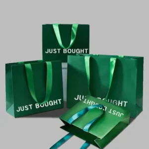 Custom Clothing Paper Gift Bags for Gift Packaging and Shopping with Logo