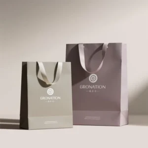 Custom Color Paper Gift and Shopping Bag with Logo for Birthday and Christmas Gifts