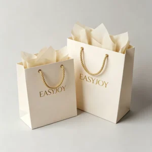 Custom Foldable Eco-Friendly Paper Gift Bags for Wedding Party Shopping