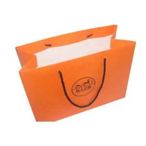 Custom Gift Paper Shopping Bag With Logo