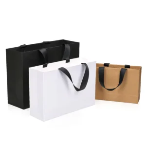 Custom Gift Paper Shopping Bag With Logo