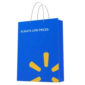 Custom Logo Recyclable Eco Friendly Paper Shopping Gift Bag