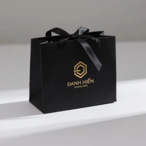 Custom Luxury Printed Retail Packaging Jewelry Shopping Clothing Mini Craft Flower Kraft Gift Paper Bag with Logo