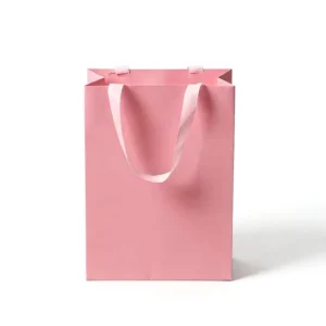Custom Made Kraft Paper Gift Bags Classic Design Printing for Candle Gift Shopping