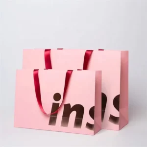 Custom Paper Shopping Gift Packaging Bags