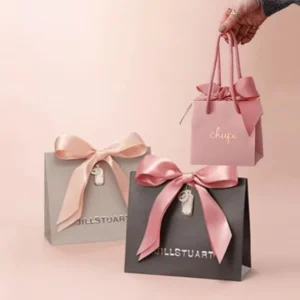 Custom Printed Jewelry Packaging Paper Bags with Logo
