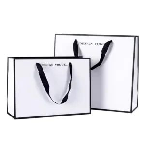Customized Gift Paper Bag for Business, Shopping, Weddings, Birthdays, Parties, and Christmas, with Custom Logo