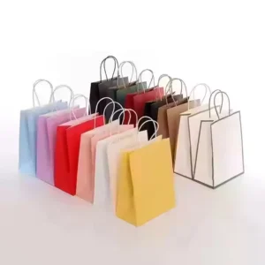 Eco-Friendly Durable Reusable Paper Shopping Gift Bags