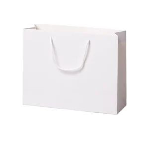 Eco-Friendly Thick Kraft Paper Shopping Bag with Logo Printing, In Stock