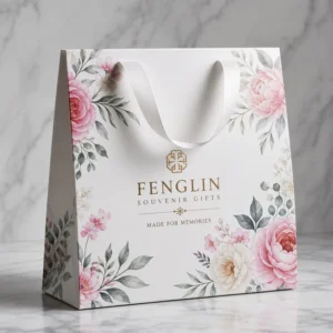 FS*C Certified Specialty Paper Carry Bag, Wedding Favor and Cosmetic Gift Bag