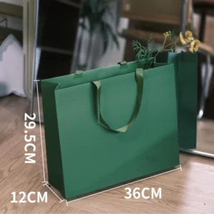 Factory Custom Paper Gift Shopping Bags with Custom Logo Print for Business