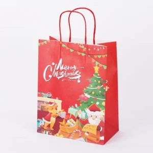 Custom Logo Christmas Gift Bag