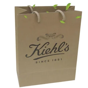 Factory Kraft Paper Gift Bags for Retail Packaging
