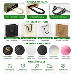 High-GSM Kraft Paper Food Bags for Heavy-Duty Takeaway