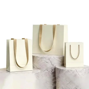 Kraft Paper Packaging Gift Bag with Custom Logo