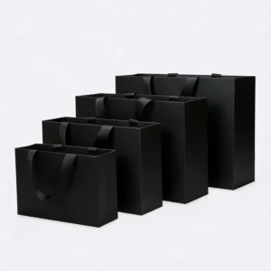 Luxury Colorful Gift Paper Bag Custom Logo Printing Fashion Eco Paper Bag Shopping Packaging Cardboard Paper Bag