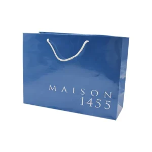 Manufacturer Custom Paper Gift Bag with Handle, Customized Color and Size, Logo Printing