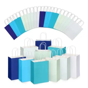 Manufacturer Kraft Paper Bag in Various Sizes with Customized Logo Environmentally Friendly Recyclable Paper Bag