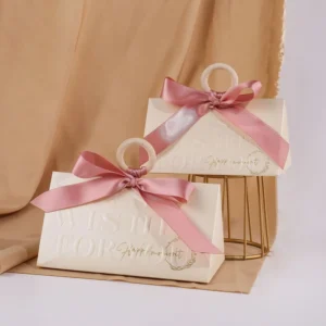 Paper Gift Packaging Bags with Logo Printing