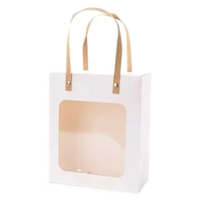 Reusable Kraft Paper Shopping Gift Bags with Customized Luxury Packaging
