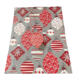 SP2198 Custom Christmas Gift Paper Bag Printing Paper Gift Bags Party Favor Cookie Candy Treat Bag