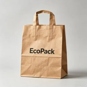 Shopping Paper Gift Bag with Logo for Birthday