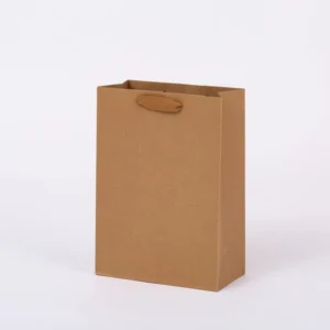 Small Kraft Brown Paper Shopping Gift Bags with Handles for Wedding, Birthday, Party Favors and Crafts