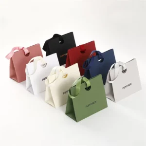 With Logo Luxury Paper Gift Bags Custom Gift Bags Personalized Paper Bag