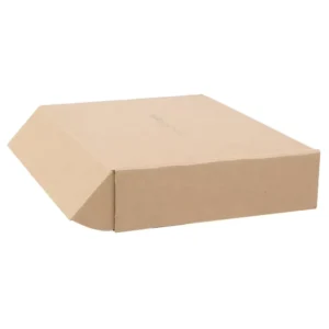 10 x 10 x 2 Inch Corrugated Board Shipping Boxes with Embossed Recycled Material for Socks