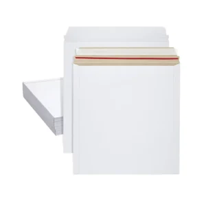 100% Biodegradable Kraft Brown Rigid Mailers, 9.25 x 11.75 Inch, Recycled Cardboard Envelopes for Photos and Stickers