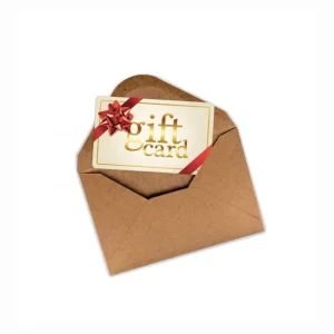 100 Pack Brown Kraft Wallet Envelopes 4 X 2.75 Inch Customized Printing Logo Gift Card Craft Paper